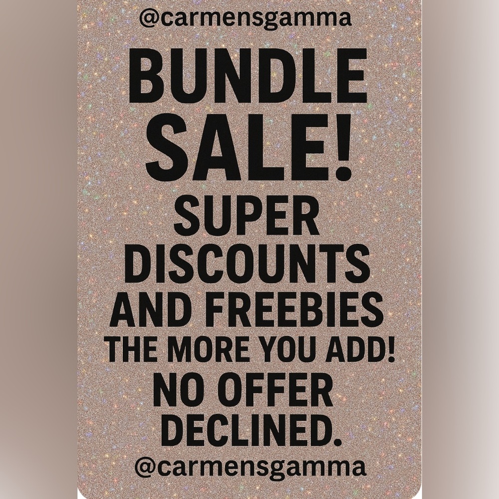 Bundle Sale